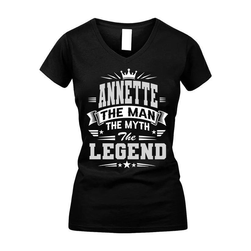 ANNETTE HH F004 The Man The Myth The Legend Personalized Shirt – Gift for Men