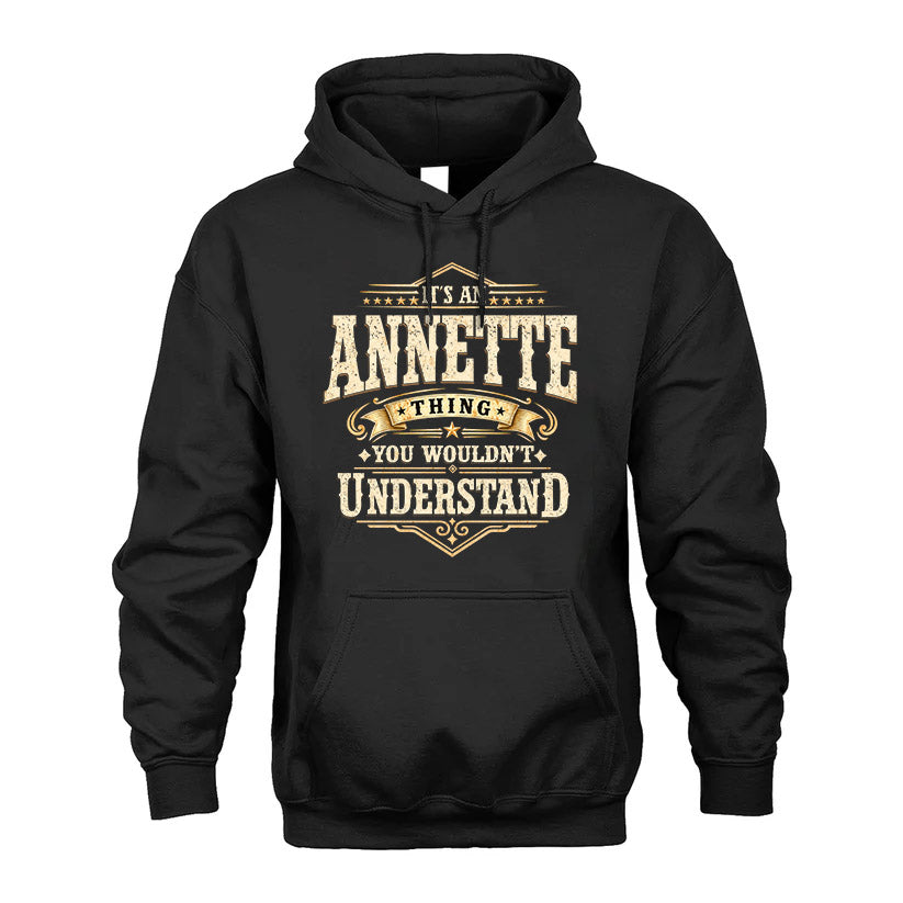 ANNETTE HH-F009–Personalized Name Quote Apparel “It’s an NAME Thing You Wouldn’t Understand”