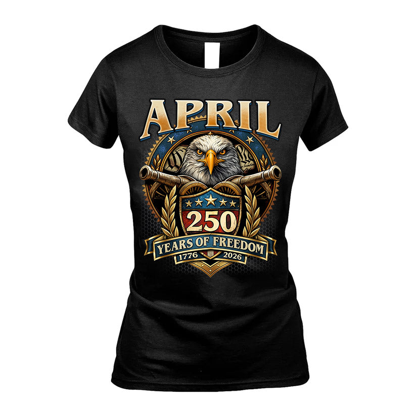 APRIL HH88-K250-104...250 Years Of Freedom 1776-2026