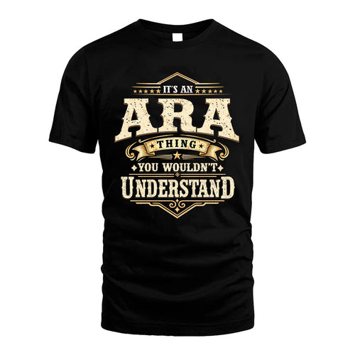 ARA HH-F009–Personalized Name Quote Apparel “It’s an NAME Thing You Wouldn’t Understand”