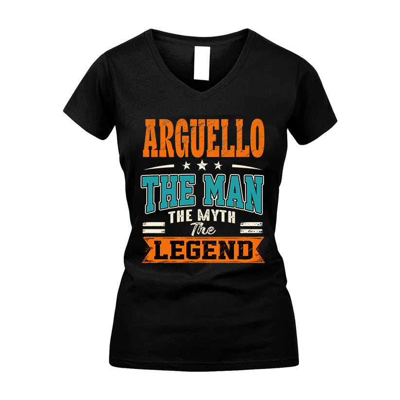 ARGUELLO HH F007 The Man The Myth The Legend Personalized Shirt – Gift for Men