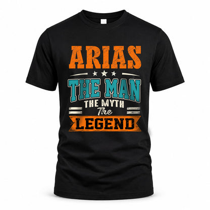 ARIAS HH F007 The Man The Myth The Legend Personalized Shirt – Gift for Men