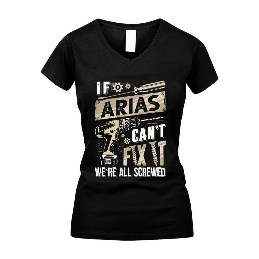 ARIAS HH-F001 Can’t Fix It, We’re All Screwed – Personalized Handyman T-Shirt