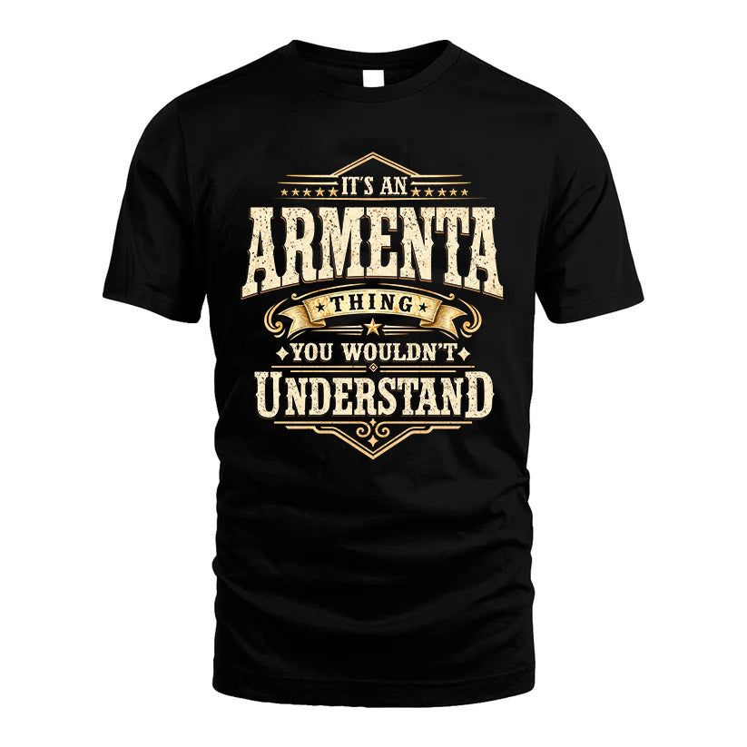 ARMENTA HH-F009–Personalized Name Quote Apparel “It’s an NAME Thing You Wouldn’t Understand”