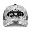 ARNETT TC01 HH79 Team Your Name Hat, Personalized Camo Baseball Cap, Custom Family Gift, Gift for Him Her