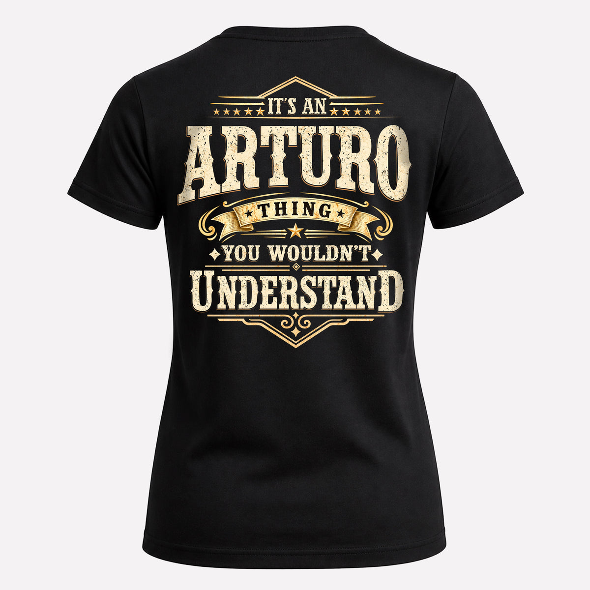 ARTURO HH-F003–Personalized Name Quote Apparel “It’s an NAME Thing You Wouldn’t Understand”