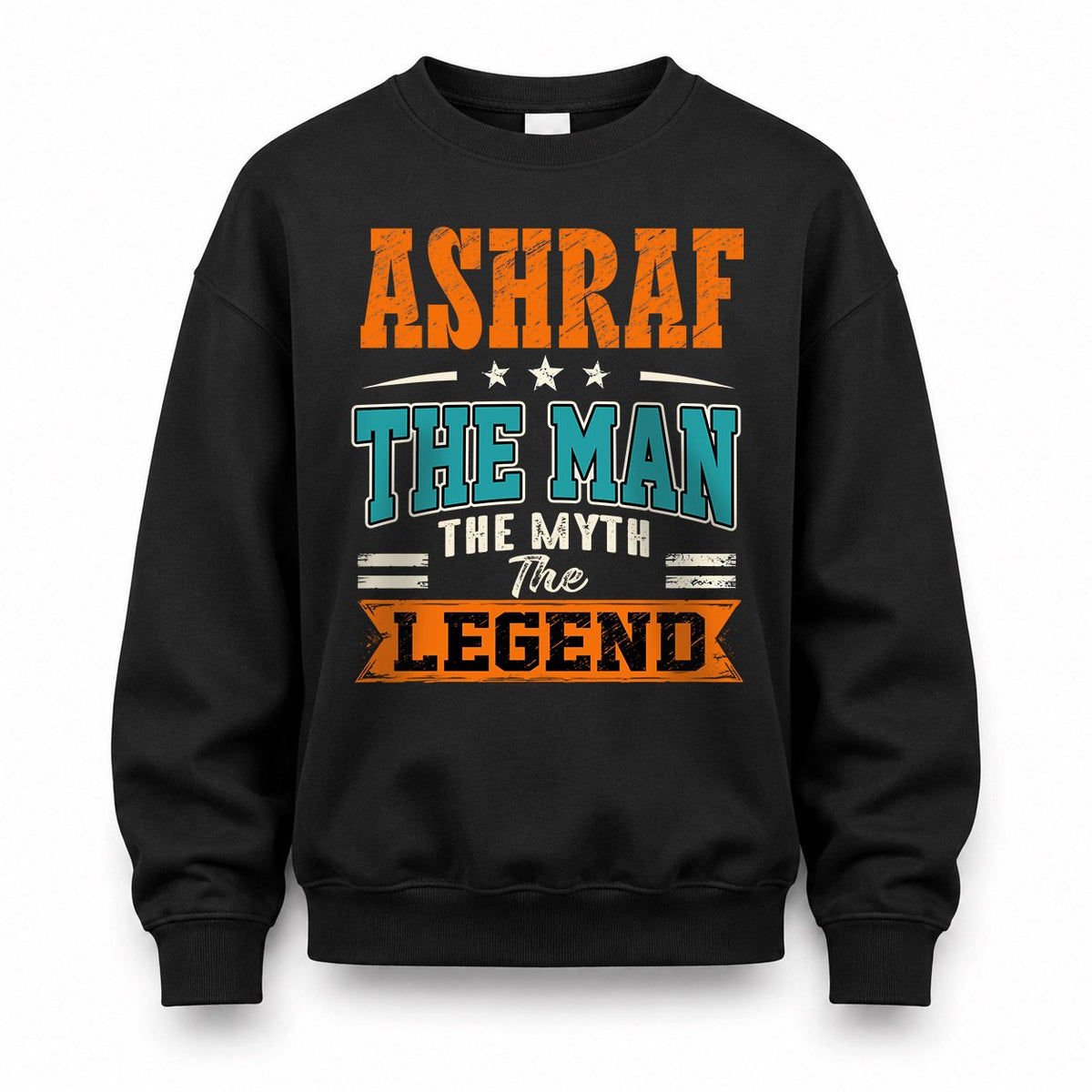ASHRAF HH F007 The Man The Myth The Legend Personalized Shirt – Gift for Men
