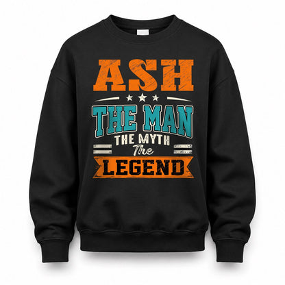 ASH HH F007 The Man The Myth The Legend Personalized Shirt – Gift for Men
