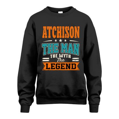 ATCHISON HH F007 The Man The Myth The Legend Personalized Shirt – Gift for Men