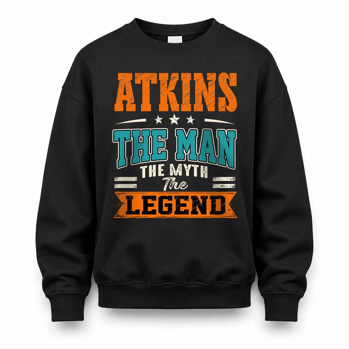 ATKINS HH F007 The Man The Myth The Legend Personalized Shirt – Gift for Men