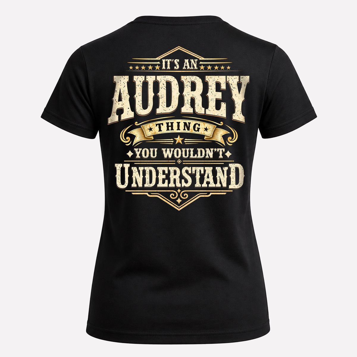 AUDREY HH-F003–Personalized Name Quote Apparel “It’s an NAME Thing You Wouldn’t Understand”