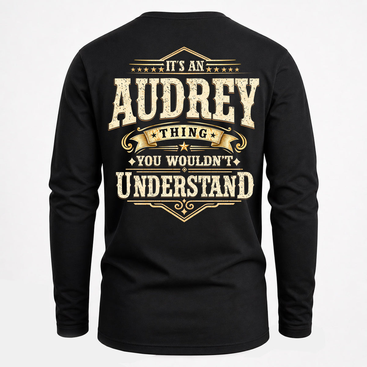 AUDREY HH-F003–Personalized Name Quote Apparel “It’s an NAME Thing You Wouldn’t Understand”