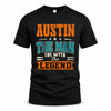 AUSTIN HH F007 The Man The Myth The Legend Personalized Shirt – Gift for Men