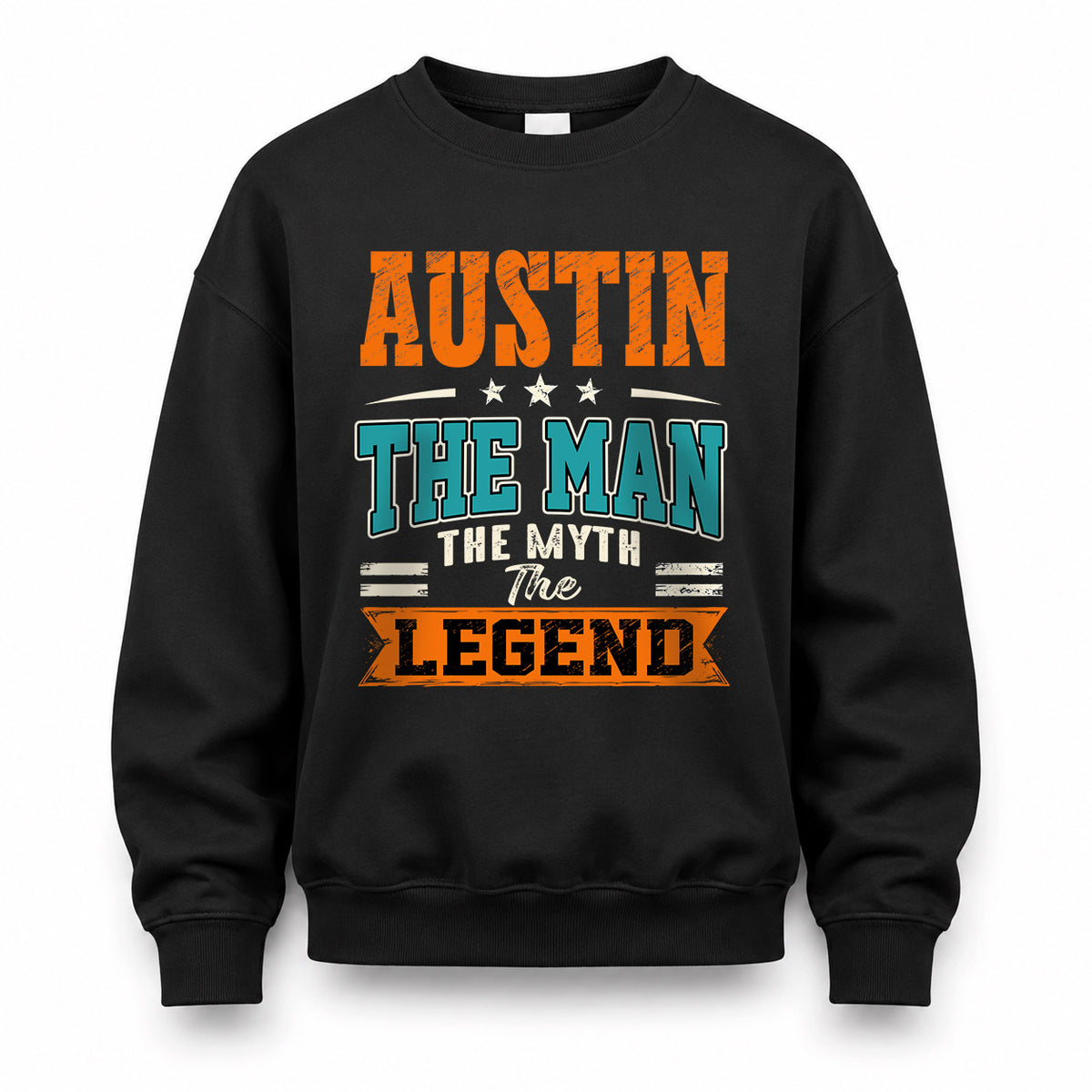 AUSTIN HH F007 The Man The Myth The Legend Personalized Shirt – Gift for Men