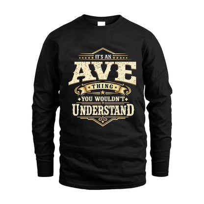 AVE HH-F009–Personalized Name Quote Apparel “It’s an NAME Thing You Wouldn’t Understand”