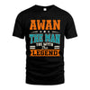 AWAN HH F007 The Man The Myth The Legend Personalized Shirt – Gift for Men