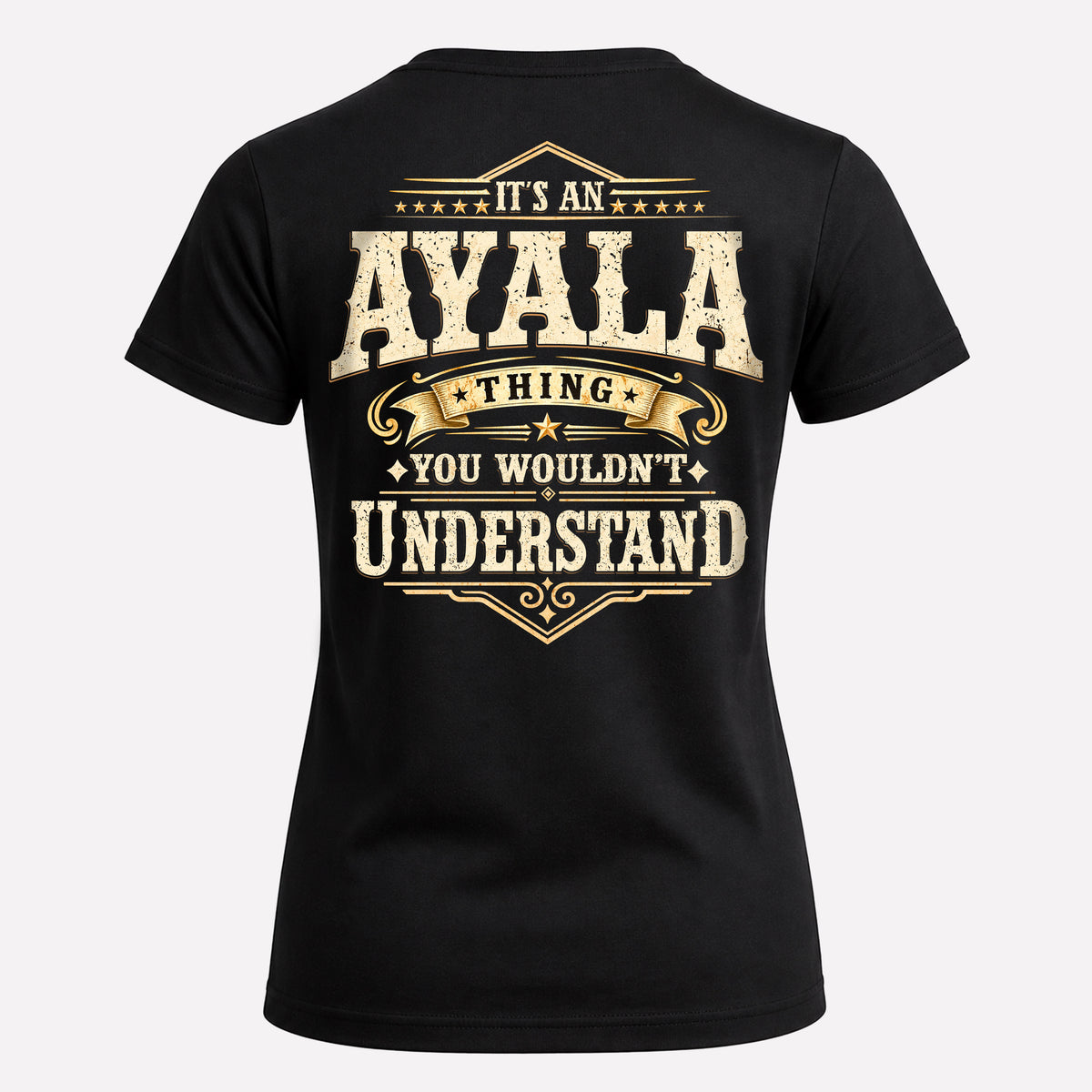 AYALA HH-F003–Personalized Name Quote Apparel “It’s an NAME Thing You Wouldn’t Understand”
