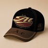 AL  TC06 HH79 Personalized Distressed Baseball Cap, Custom Retro Trucker Hat, Statement Dad Cap