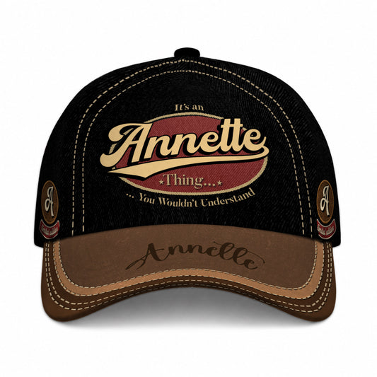 ANNETTE  TC06 HH79 Personalized Distressed Baseball Cap, Custom Retro Trucker Hat, Statement Dad Cap
