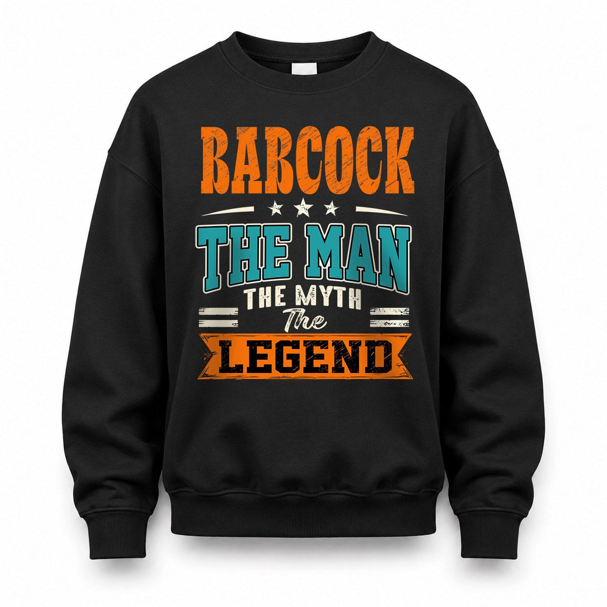 BABCOCK HH F007 The Man The Myth The Legend Personalized Shirt – Gift for Men