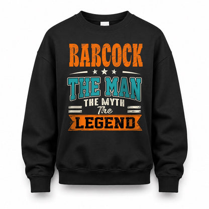 BABCOCK HH F007 The Man The Myth The Legend Personalized Shirt – Gift for Men