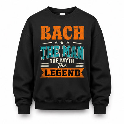 BACH HH F007 The Man The Myth The Legend Personalized Shirt – Gift for Men