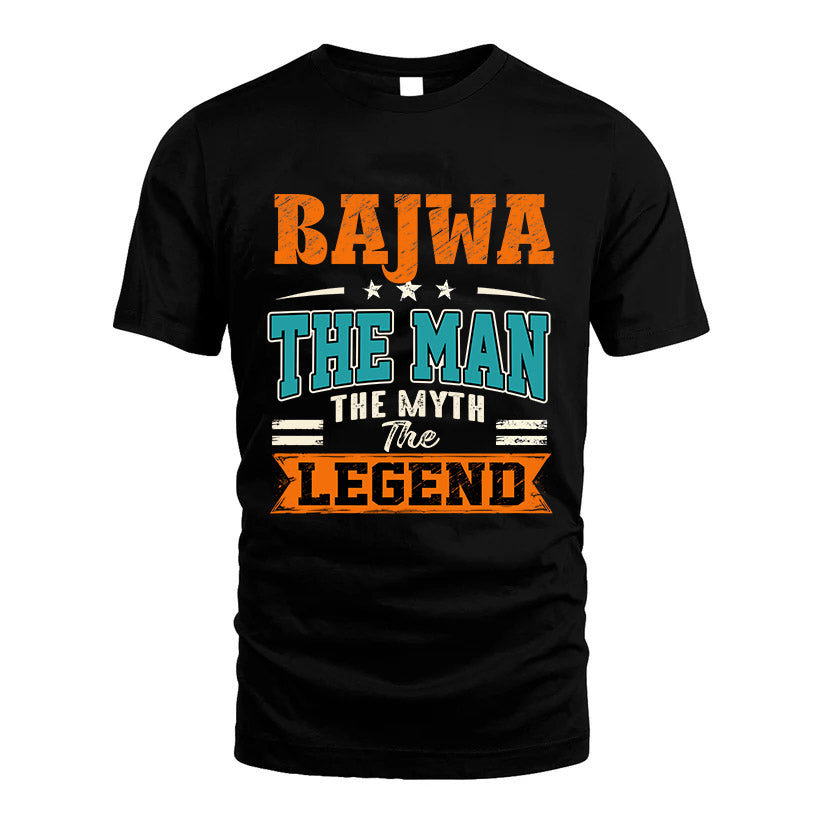 BAJWA HH F007 The Man The Myth The Legend Personalized Shirt – Gift for Men