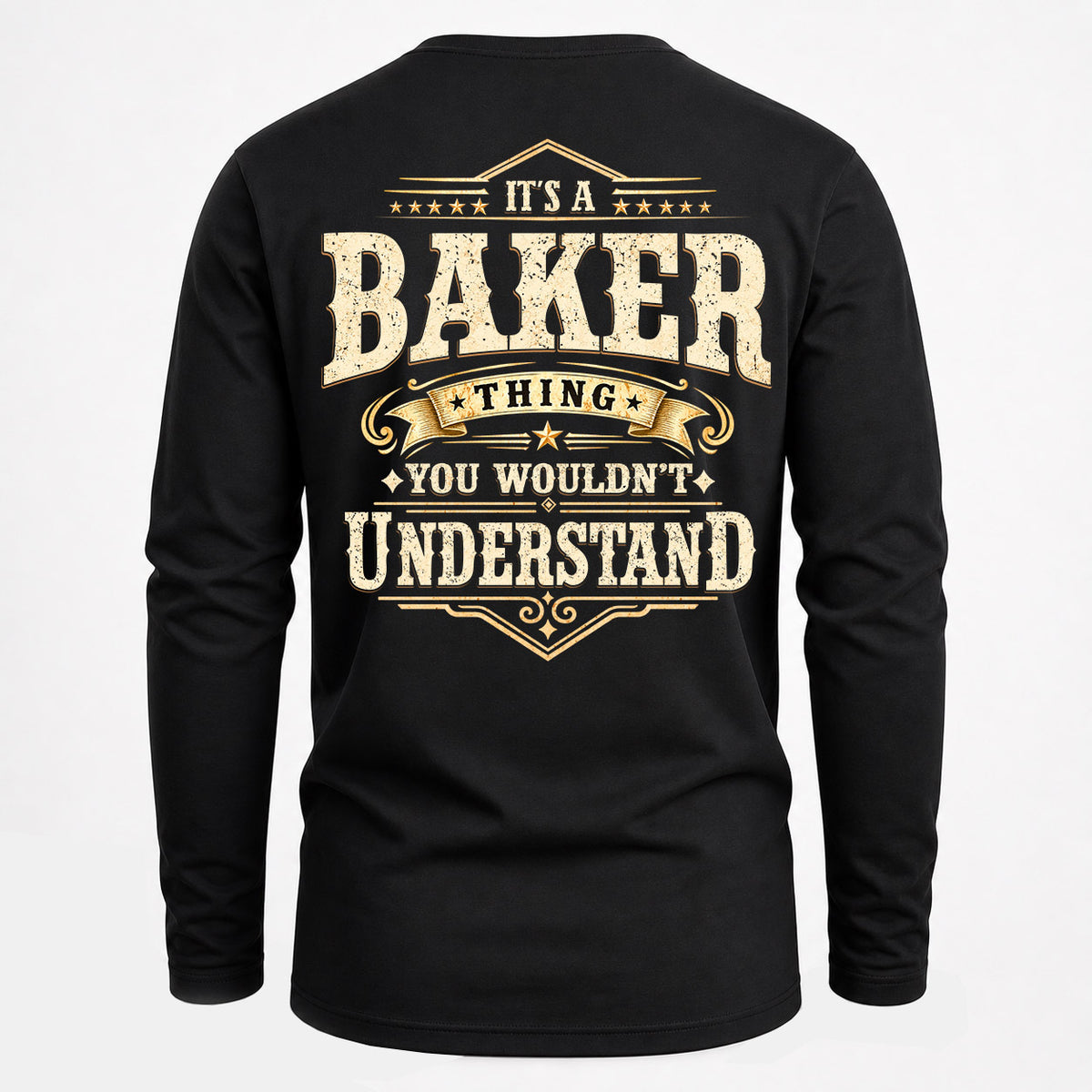 BAKER HH-F003–Personalized Name Quote Apparel “It’s an NAME Thing You Wouldn’t Understand”