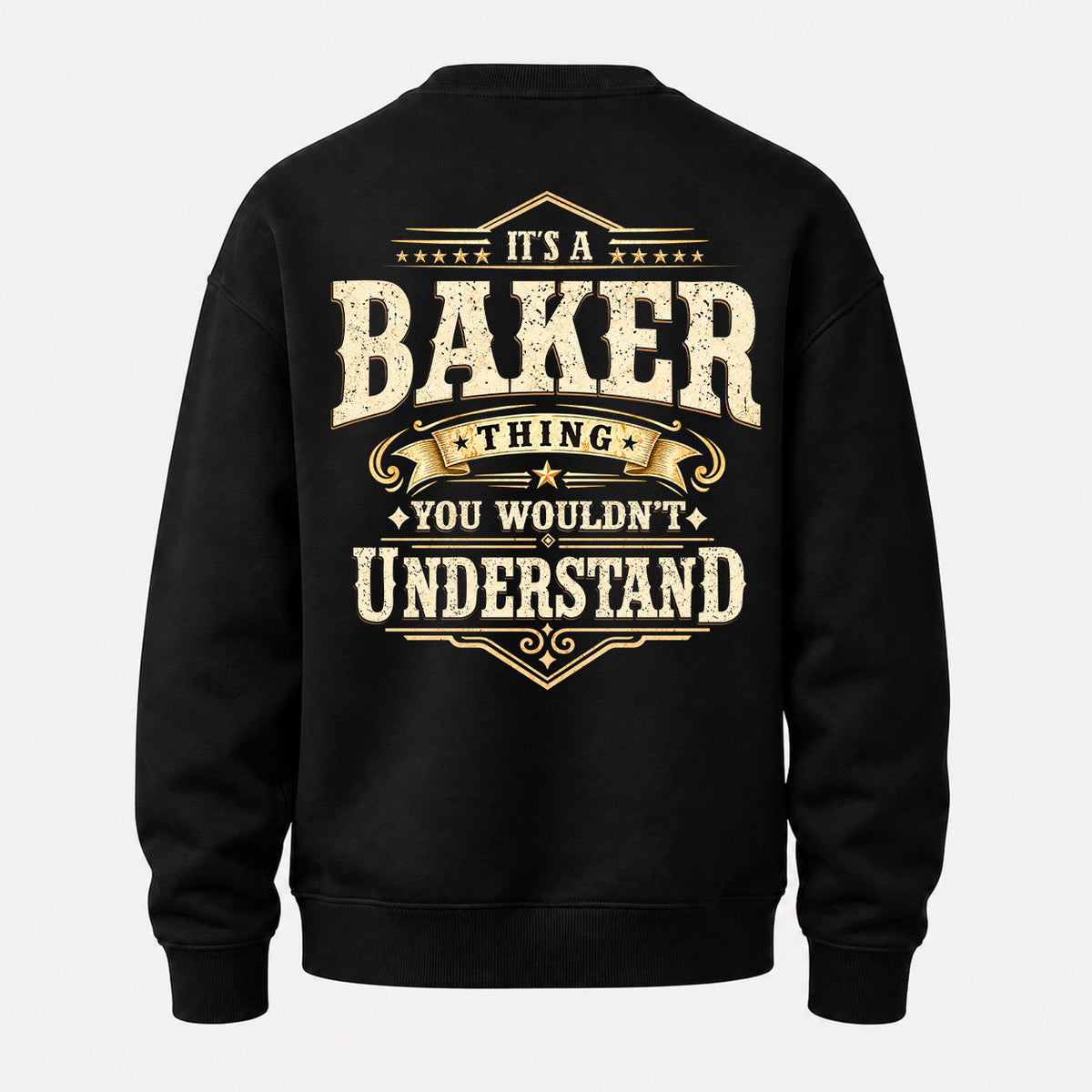 BAKER HH-F003–Personalized Name Quote Apparel “It’s an NAME Thing You Wouldn’t Understand”