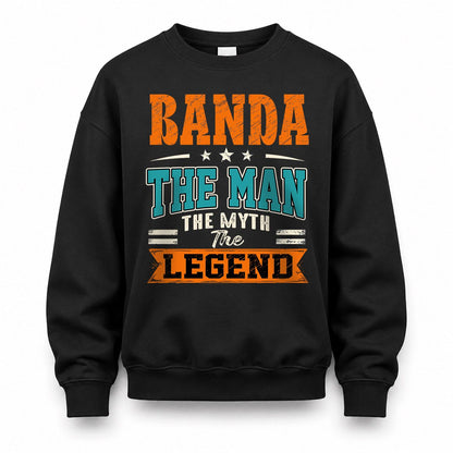 BANDA HH F007 The Man The Myth The Legend Personalized Shirt – Gift for Men