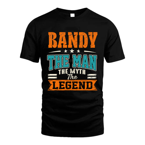 BANDY HH F007 The Man The Myth The Legend Personalized Shirt – Gift for Men