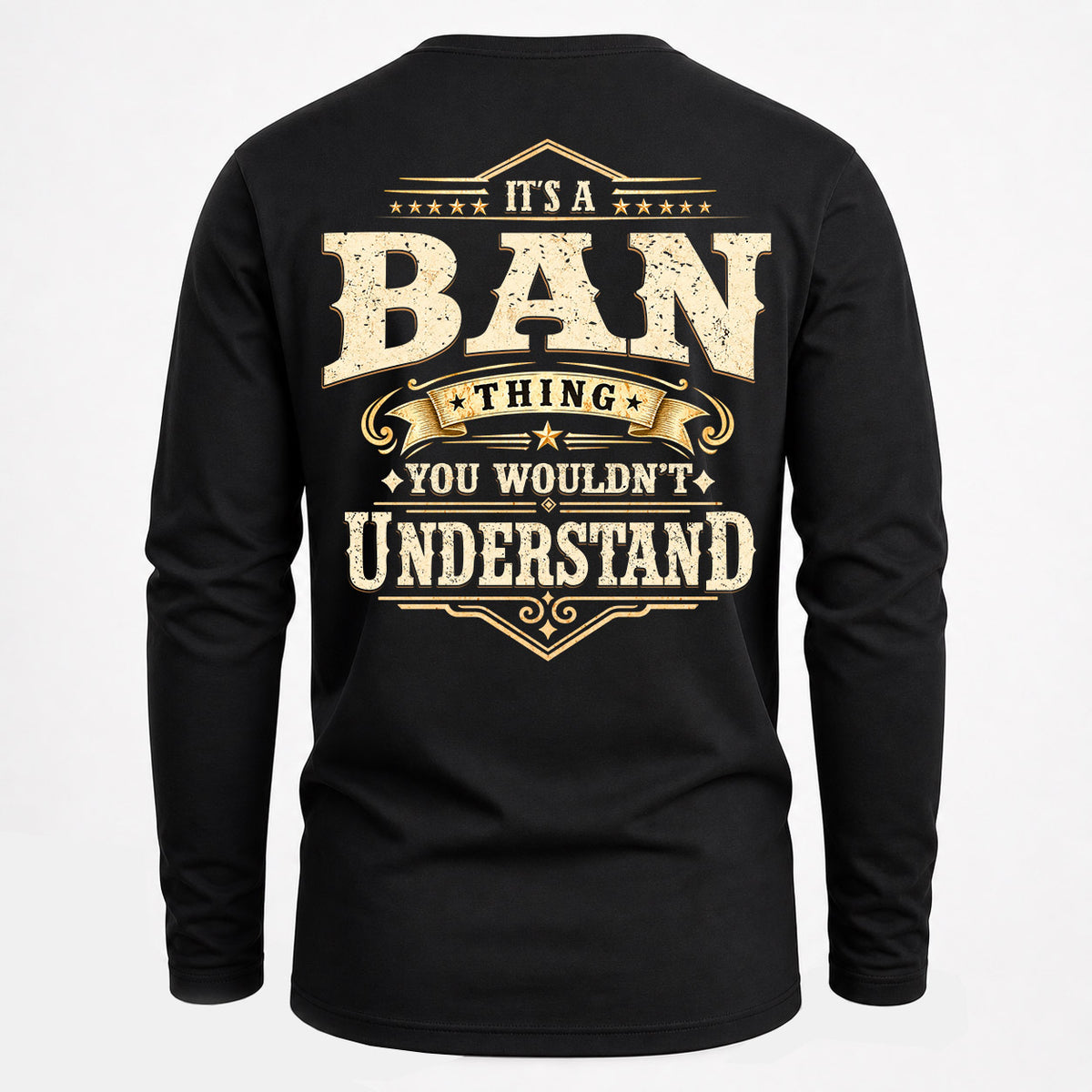 BAN HH-F003–Personalized Name Quote Apparel “It’s an NAME Thing You Wouldn’t Understand”