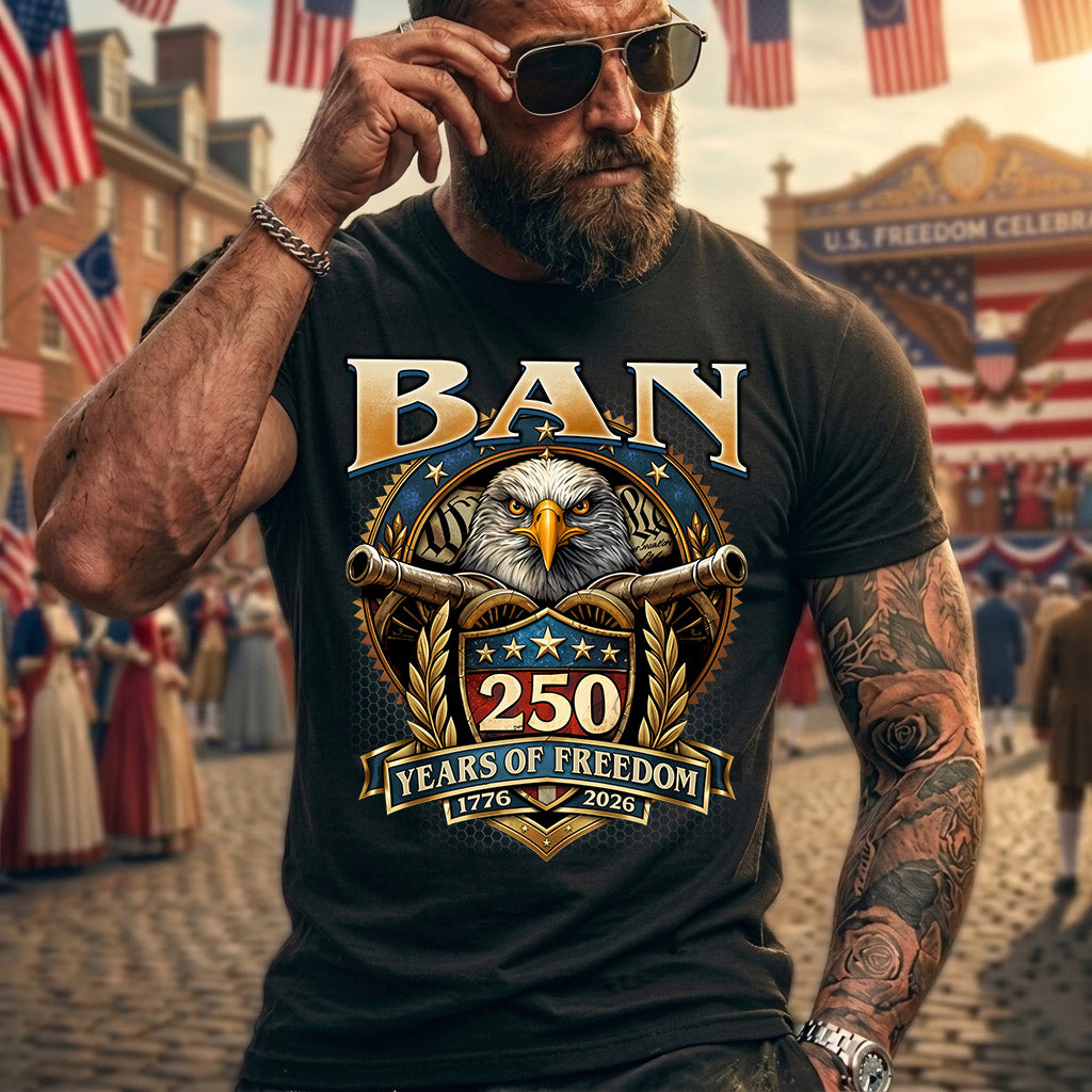 BAN HH88-K250-104...250 Years Of Freedom 1776-2026