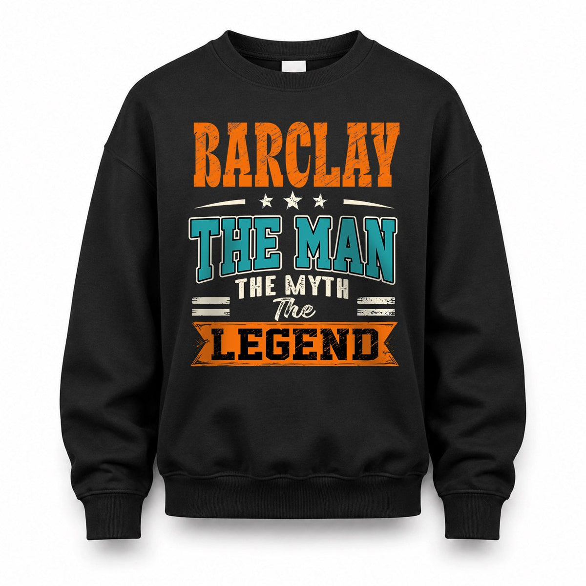 BARCLAY HH F007 The Man The Myth The Legend Personalized Shirt – Gift for Men