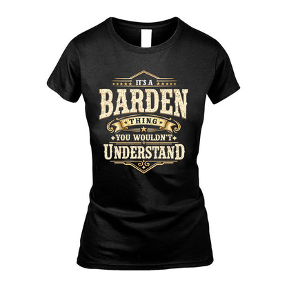 BARDEN HH-F009–Personalized Name Quote Apparel “It’s an NAME Thing You Wouldn’t Understand”
