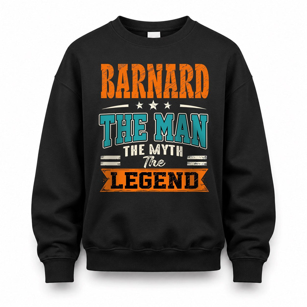 BARNARD HH F007 The Man The Myth The Legend Personalized Shirt – Gift for Men