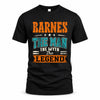 BARNES HH F007 The Man The Myth The Legend Personalized Shirt – Gift for Men