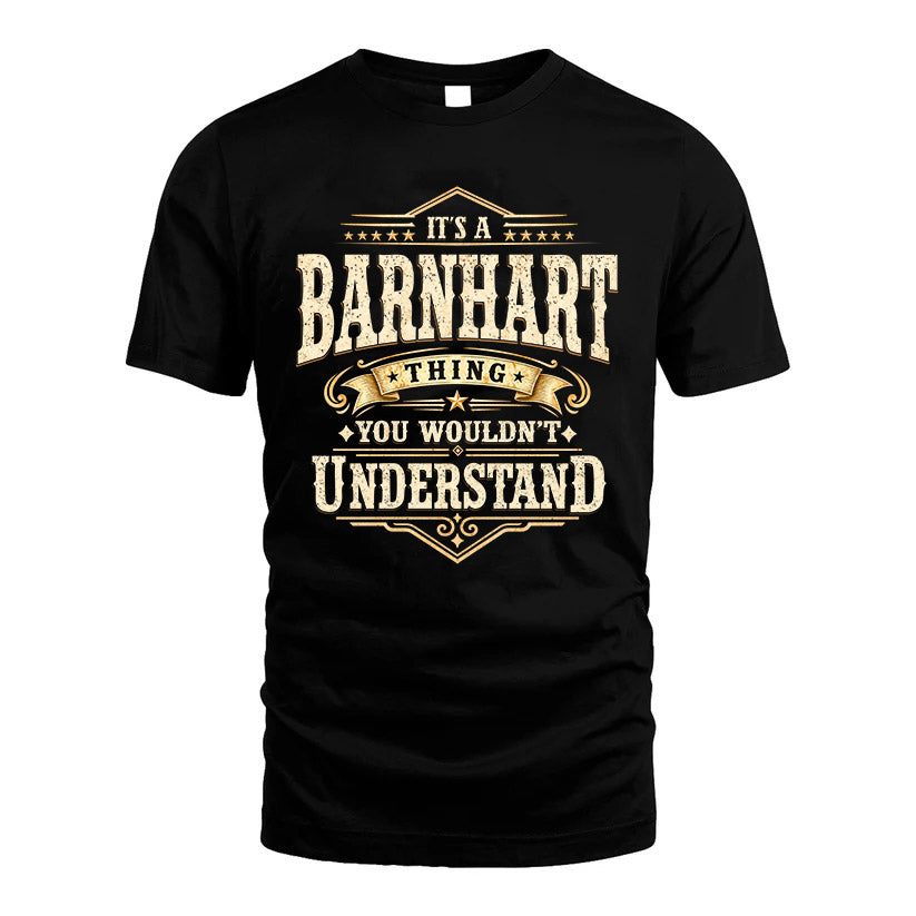 BARNHART HH-F009–Personalized Name Quote Apparel “It’s an NAME Thing You Wouldn’t Understand”