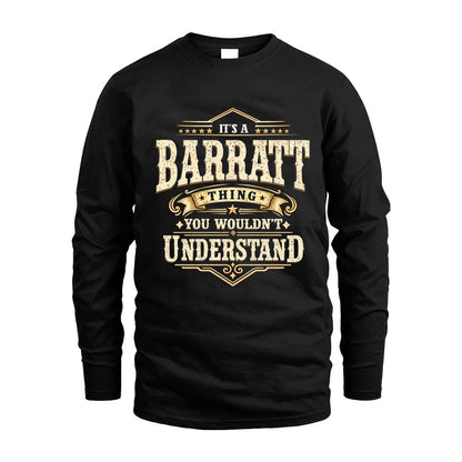 BARRATT HH-F009–Personalized Name Quote Apparel “It’s an NAME Thing You Wouldn’t Understand”