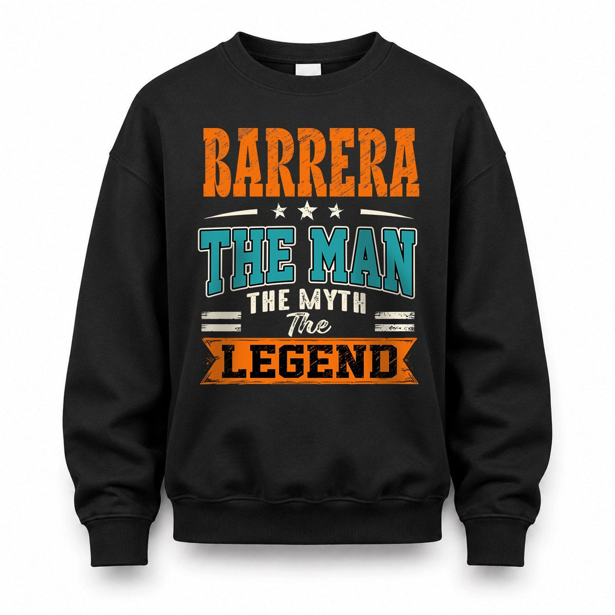BARRERA HH F007 The Man The Myth The Legend Personalized Shirt – Gift for Men