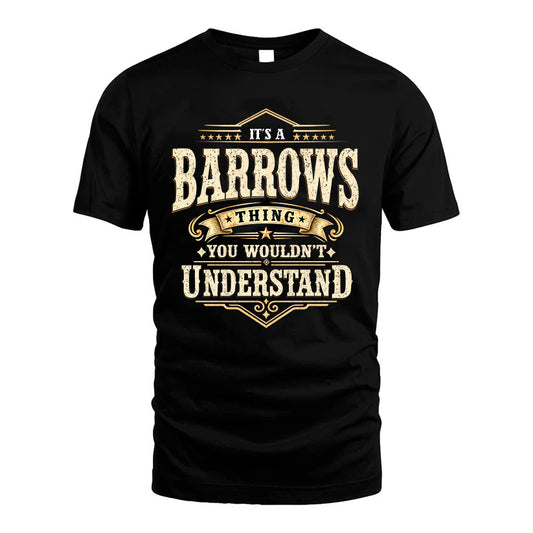 BARROWS HH-F009–Personalized Name Quote Apparel “It’s an NAME Thing You Wouldn’t Understand”