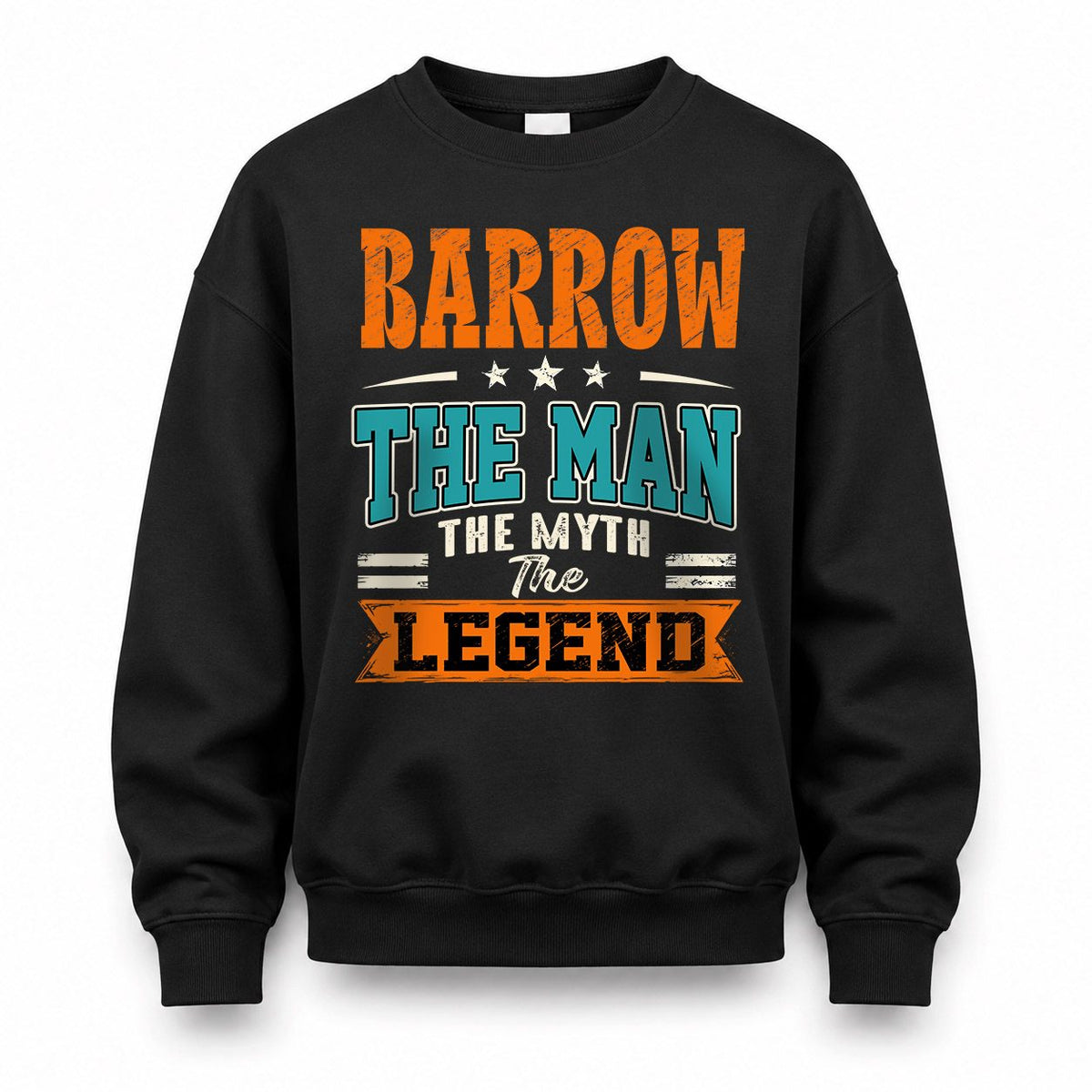 BARROW HH F007 The Man The Myth The Legend Personalized Shirt – Gift for Men