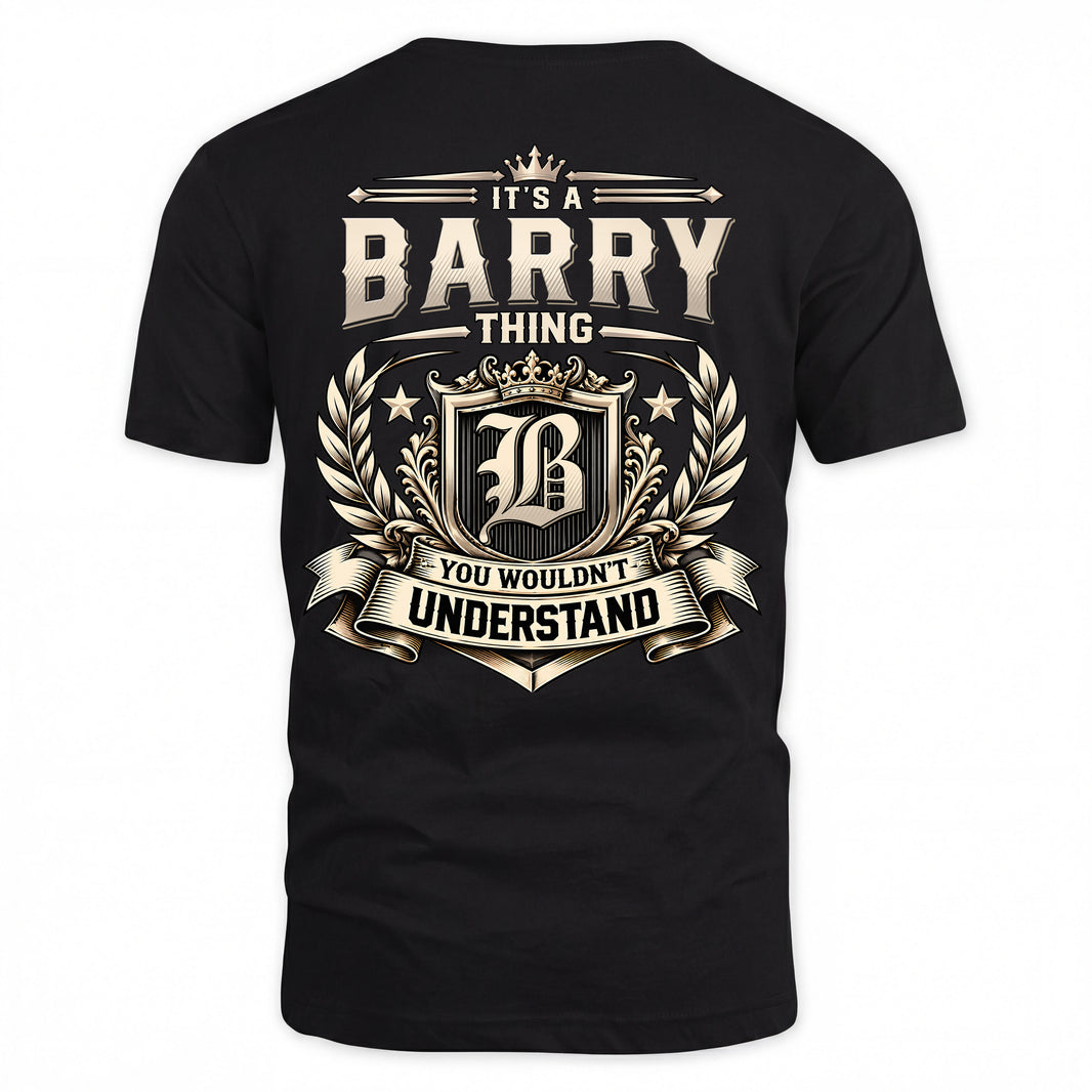 BARRY HH-F006 Thing Personalized Name T Shirt – You Wouldn’t Understand