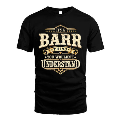 BARR HH-F009–Personalized Name Quote Apparel “It’s an NAME Thing You Wouldn’t Understand”
