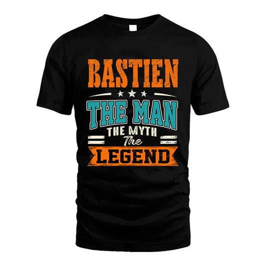 BASTIEN HH F007 The Man The Myth The Legend Personalized Shirt – Gift for Men