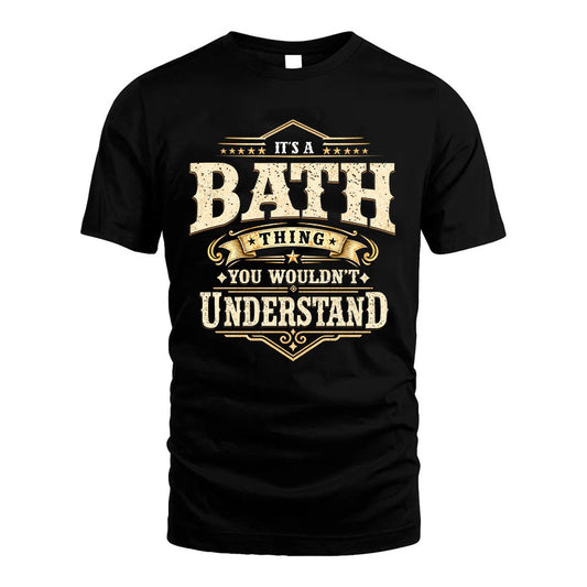 BATH HH-F009–Personalized Name Quote Apparel “It’s an NAME Thing You Wouldn’t Understand”