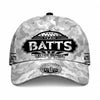 BATTS TC01 HH79 Team Your Name Hat, Personalized Camo Baseball Cap, Custom Family Gift, Gift for Him Her