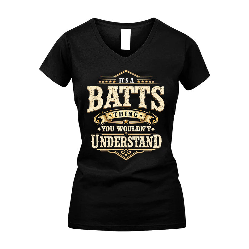 BATTS HH-F009–Personalized Name Quote Apparel “It’s an NAME Thing You Wouldn’t Understand”