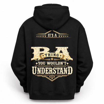 BA HH-F003–Personalized Name Quote Apparel “It’s an NAME Thing You Wouldn’t Understand”