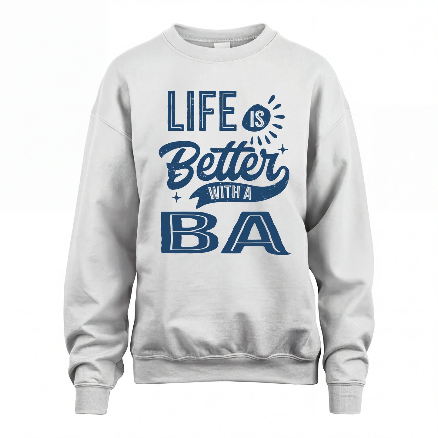 BA HH88-K2–Personalized Name Quote T-Shirt Life Is Better With Unisex Gift